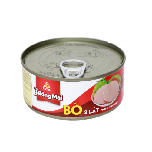 Bò 2 lát 3 bông mai vissan hộp 150g