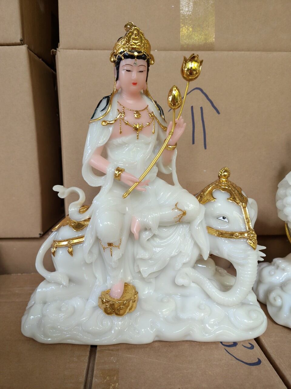Tượng phổ hiền bồ tát cao 30cm