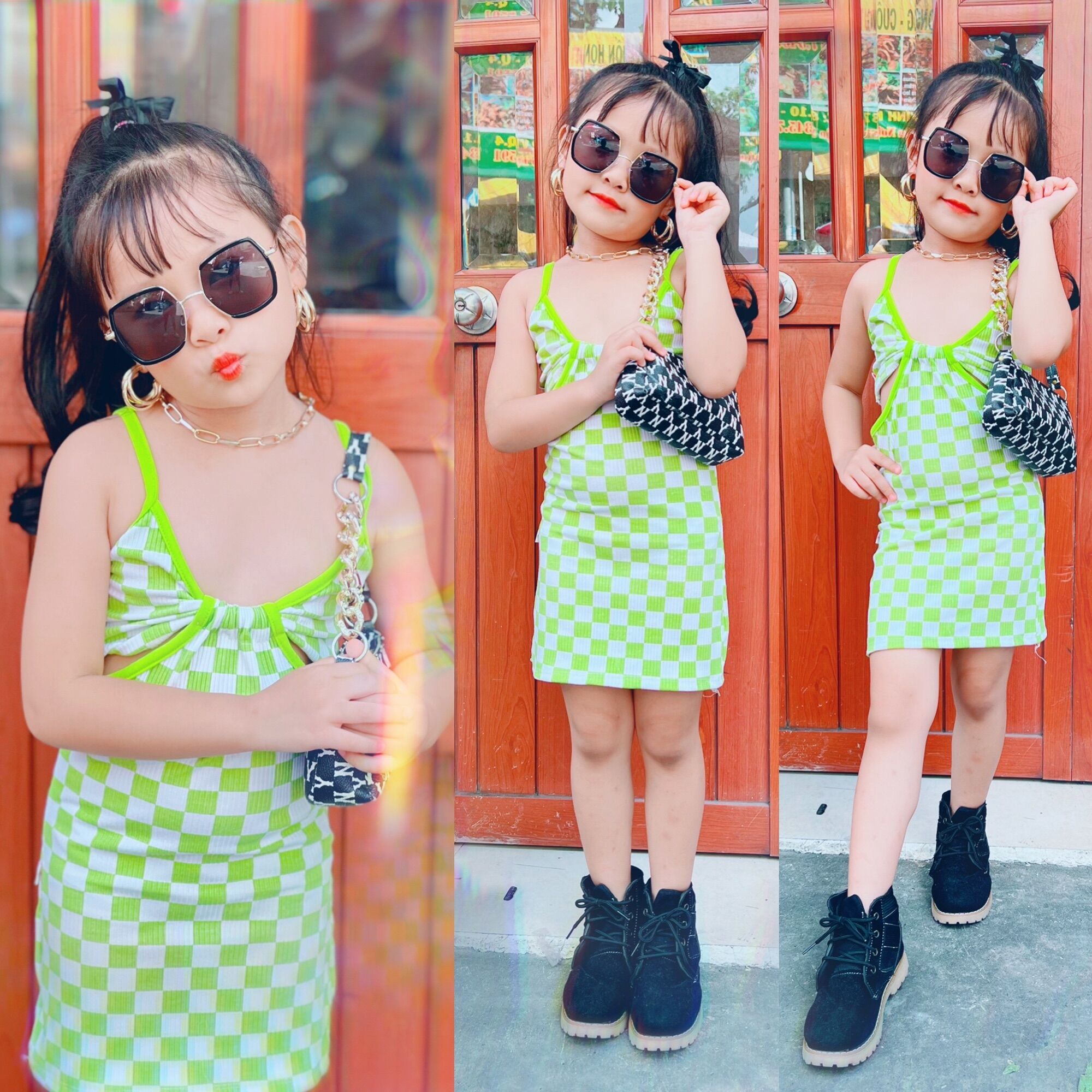Đầm body 2 dây khoét eo