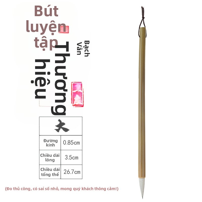 Bút Lông Sói Bút Viết Chữ Hán Bút Vẽ Trung Hoa Bút Học Sinh Bút Viết Thư Pháp Giá Rẻ Bút Vẽ Phong Cảnh Bút Bạch Hoa