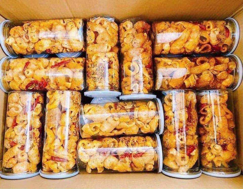 Da Heo Tỏi Ớt Giòn Rụm Hũ 180Gr
