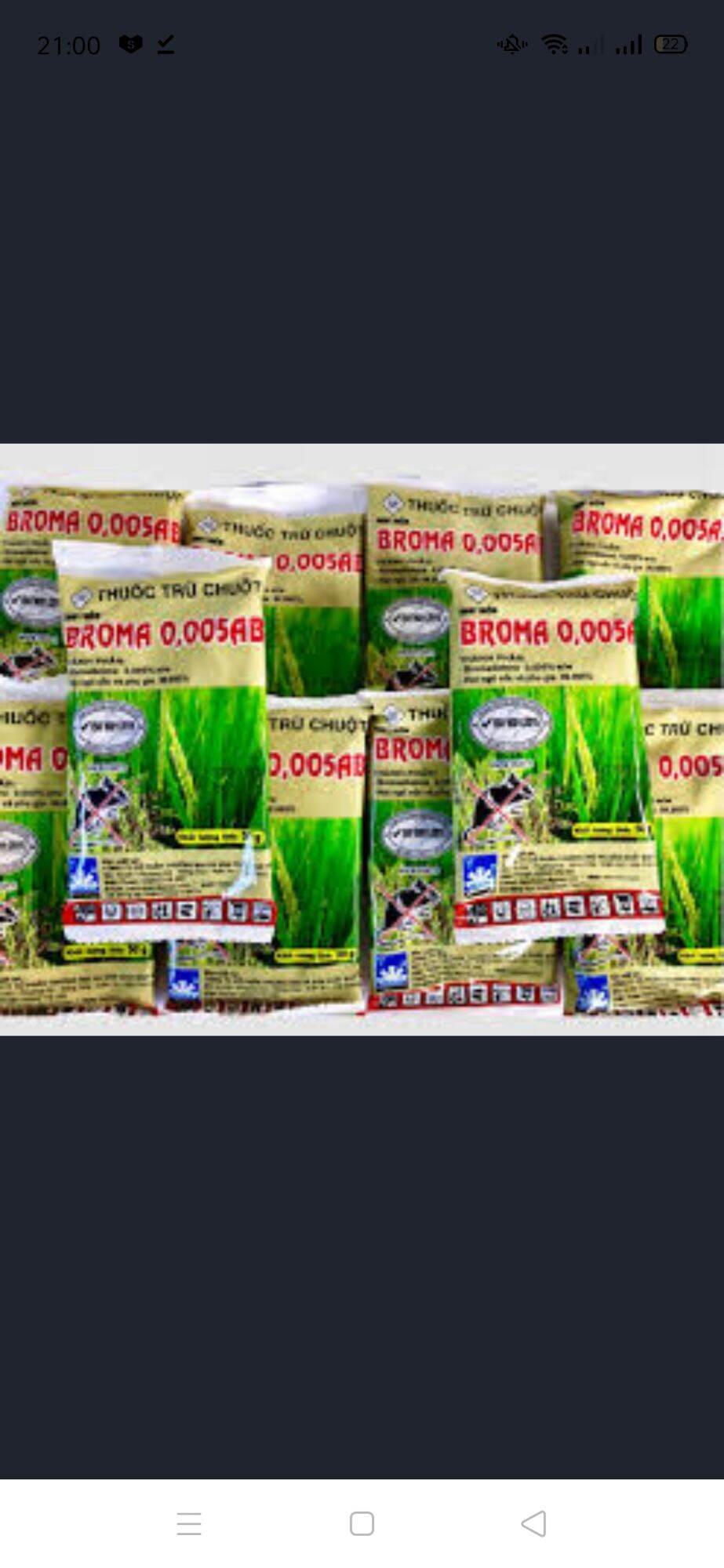 Combo 100 gói thuốc diệt chuột broma 0,005 ab, thuốc trừ chuột trộn sẵn thế hệ mới, hiệu quả cao