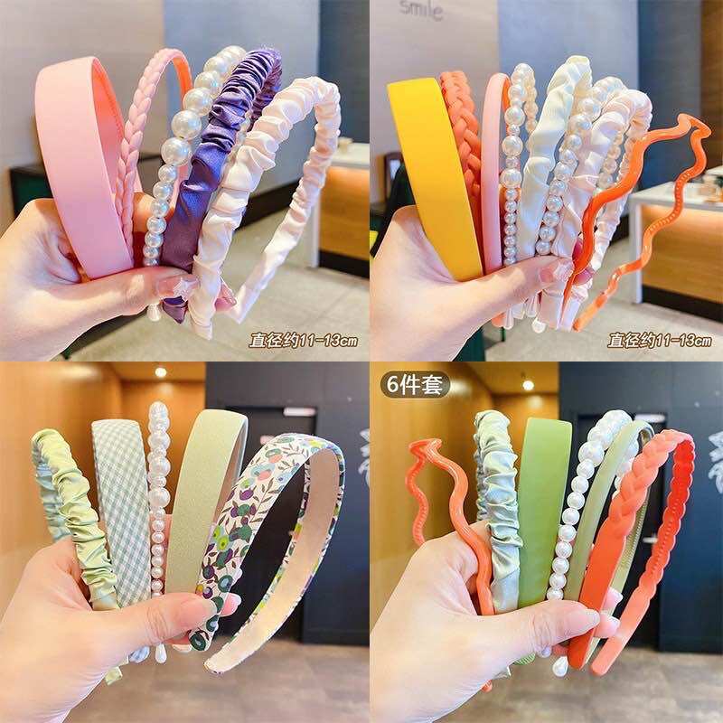 Set  5 Bờm Tóc - Cài Tóc - Băng Đô VINTAGE sang chảnh