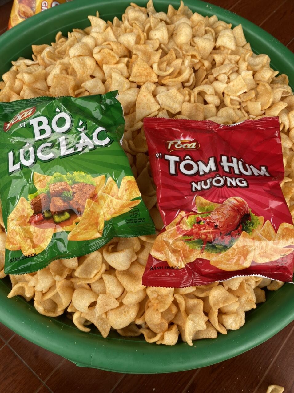 1kg snack mực poca mix snack bò lúc lắc