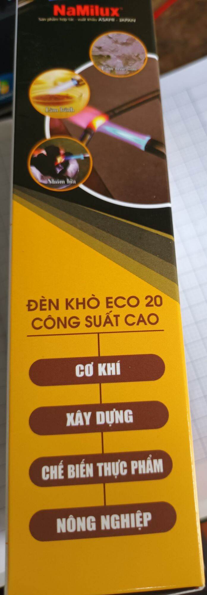 (Hàng chính hãng)Đèn khò gas Namilux TS2022RN