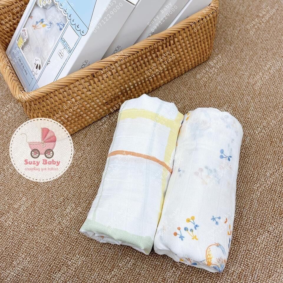 KHĂN TẮM BAMBOO SỢI TRE NOUS ĐA NĂNG CHO BÉ