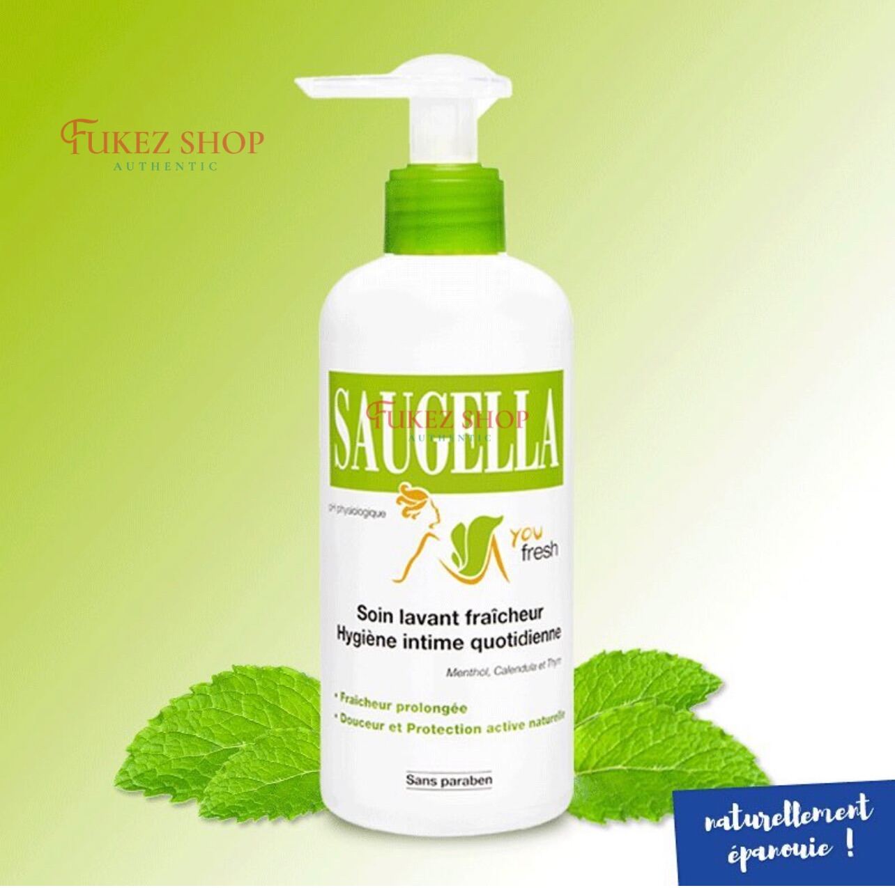 Saugella You Fresh Soin Lavant Fraîcheur 200 ml