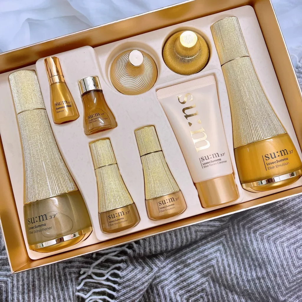 Bộ dưỡng Tái dinh da Su:m37 Losec Summa Elixir Special set