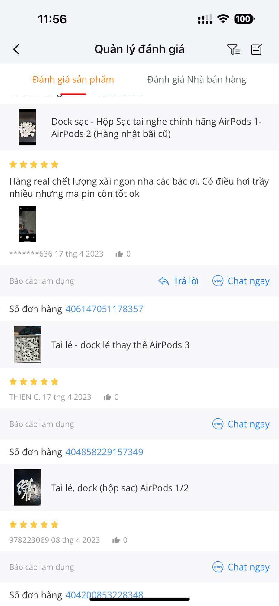 Tai lẻ,hộp sạc(dock lẻ) @AP2 chíng hãng