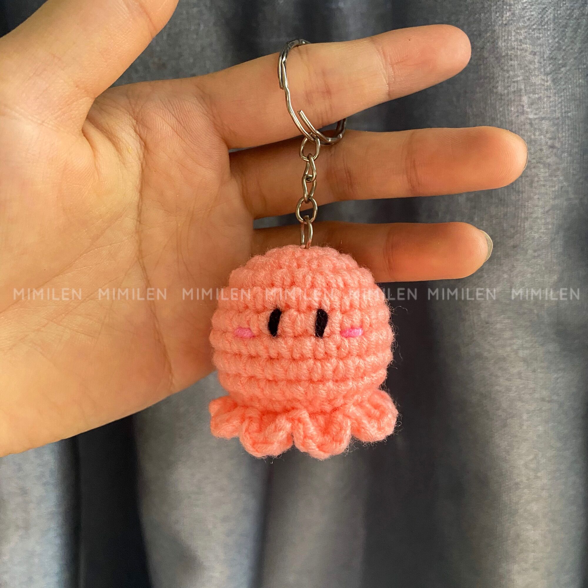 [Mimi_len29] Móc khoá bạch tuộc mini - octopus keychain