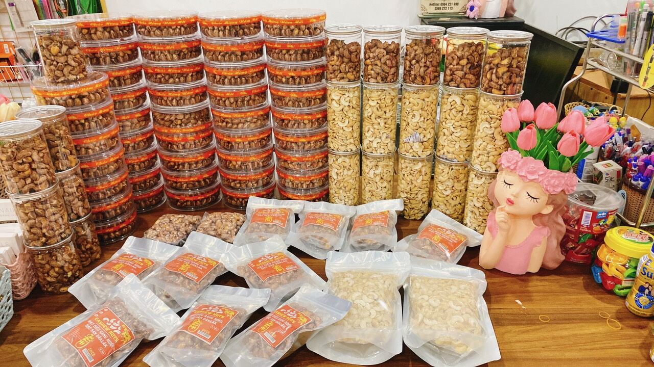 Hạt Điều lụa rang muối. hạt điều rang Đăk Lăk cao cấp 500g
