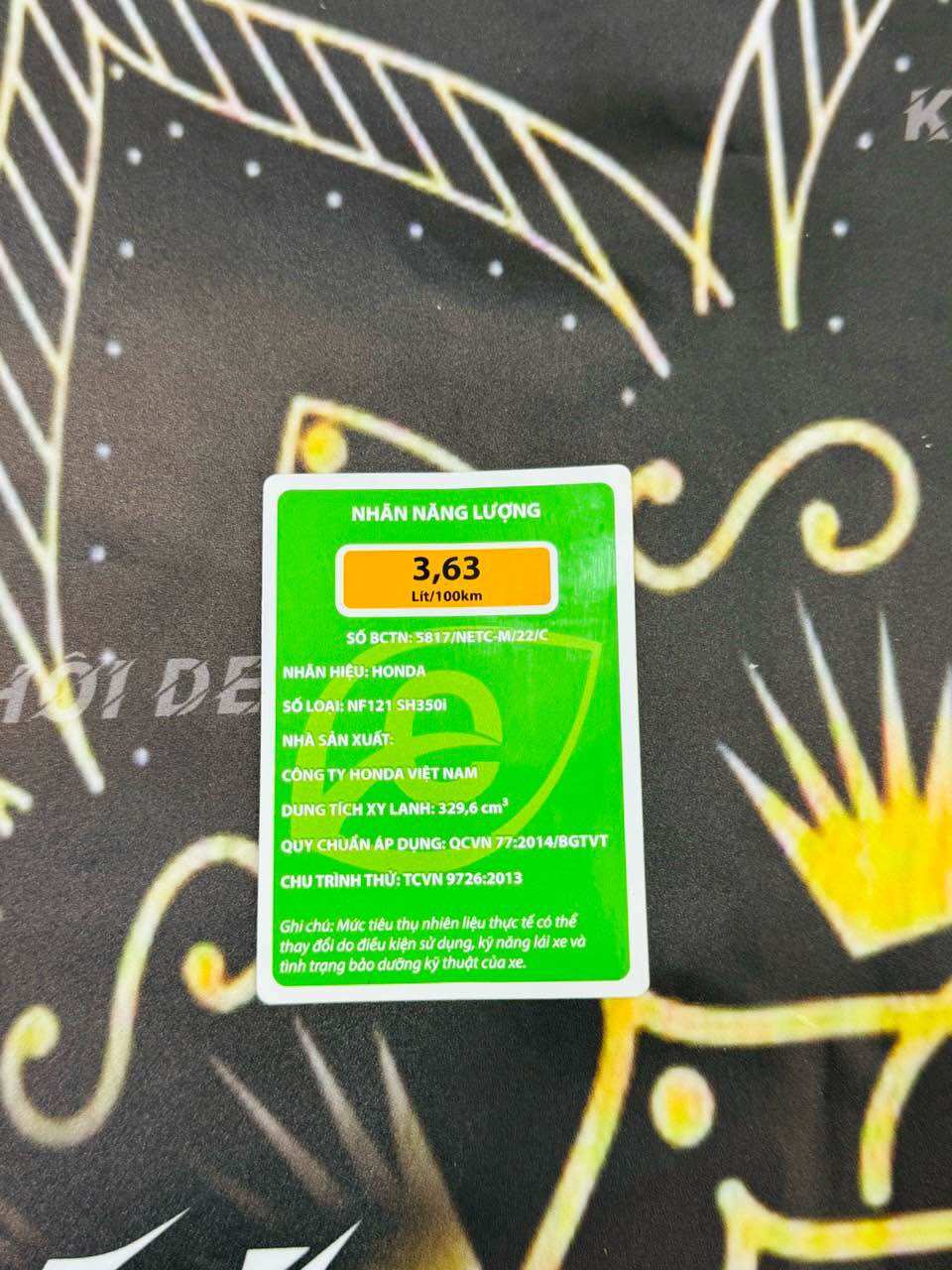 Tem năng lượng SH350I