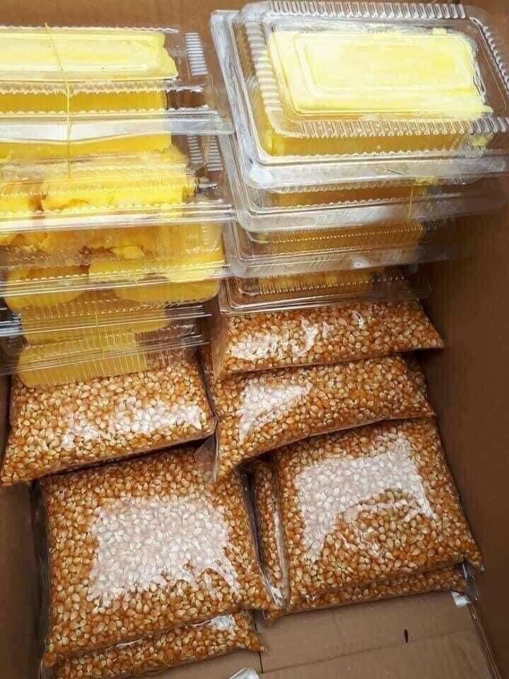 SÉT BẮP RANG BƠ TỰ LÀM TẠI NHÀ ( 500g Ngô + 150g Bơ )