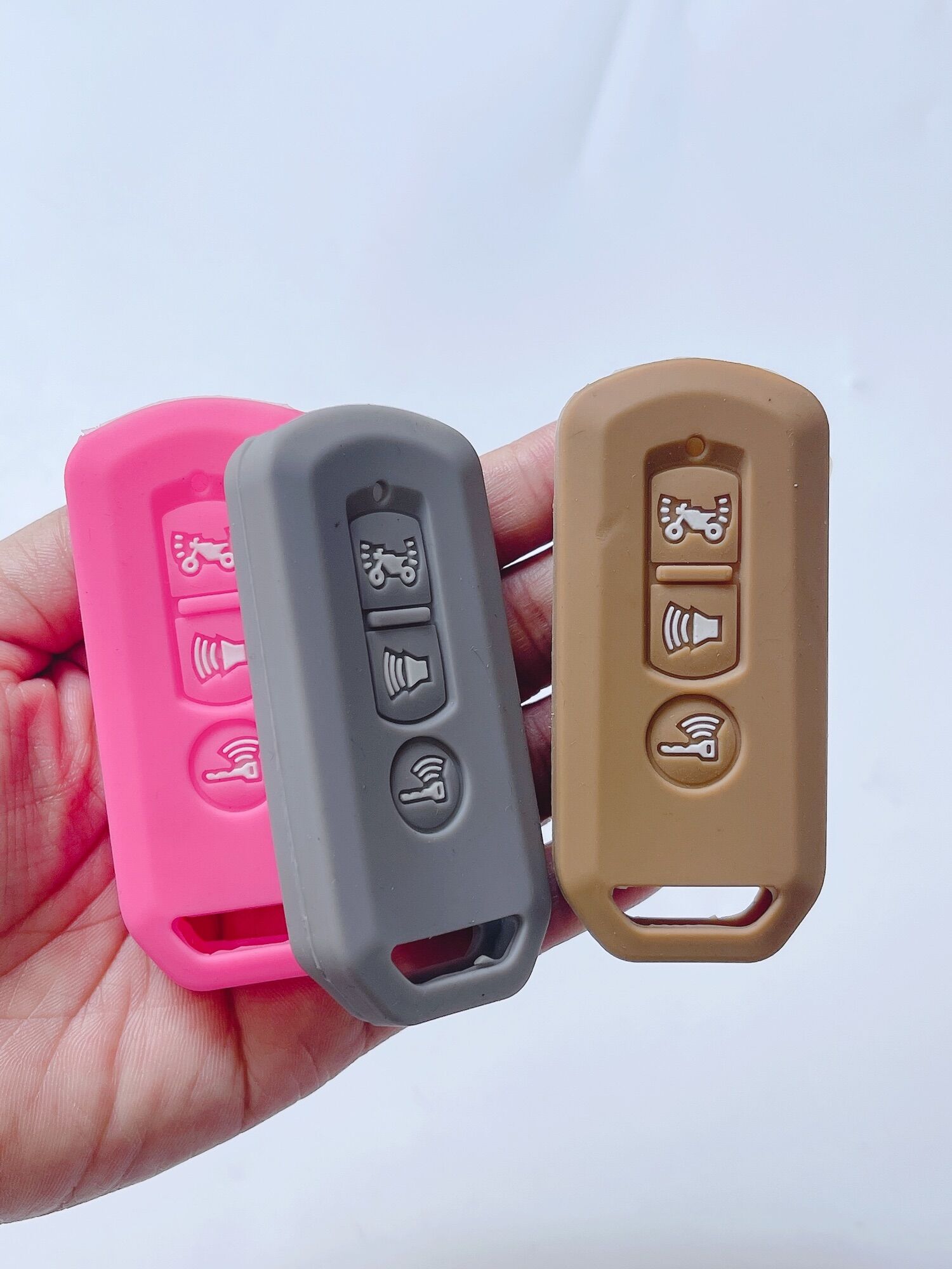 Cao su bọc remote 3 nút Smarkey xe SH, Sh mode…chống thấm nước