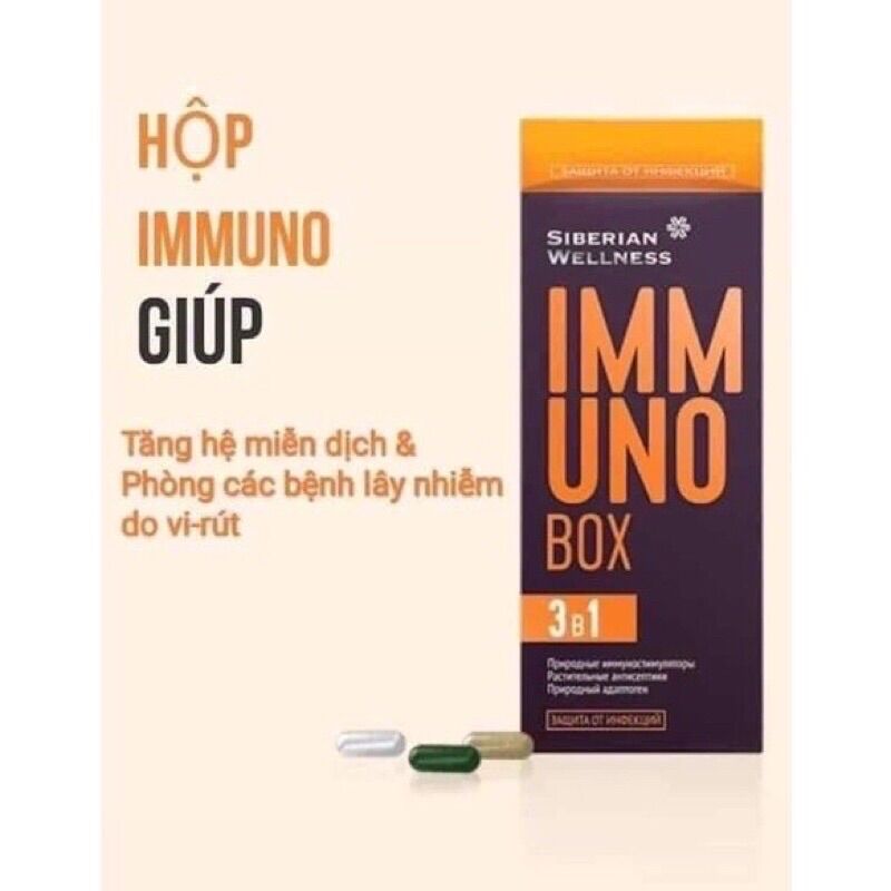 Immuno box siberian, tăng cường đề kháng