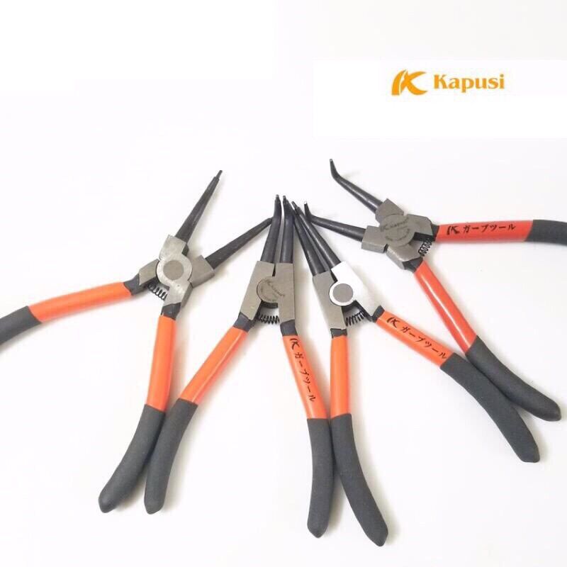 Kìm mở phe kapusi 7 inch 175mm cong, thẳng, trong, ngoài