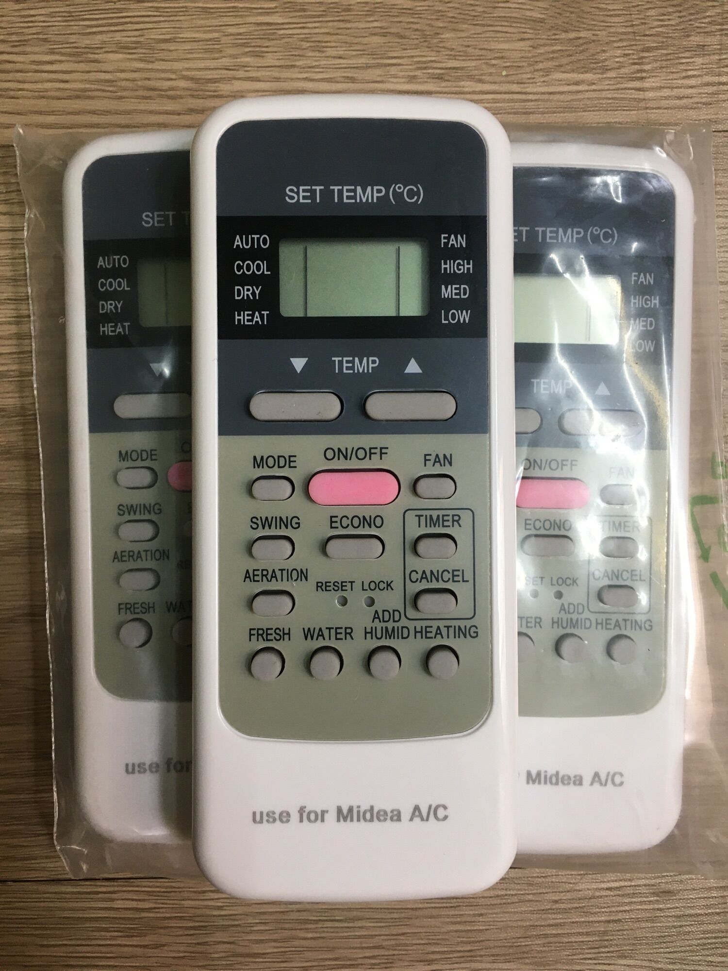 Điều khiển điều hòa Midea