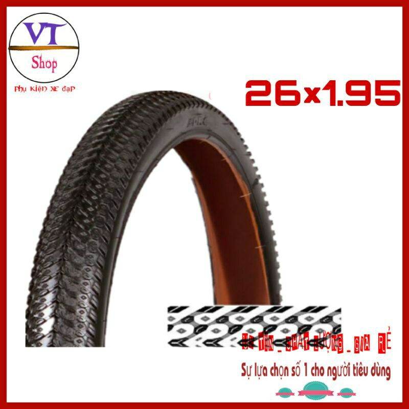 Vỏ xe đạp 26×1.95 gai nhỏ