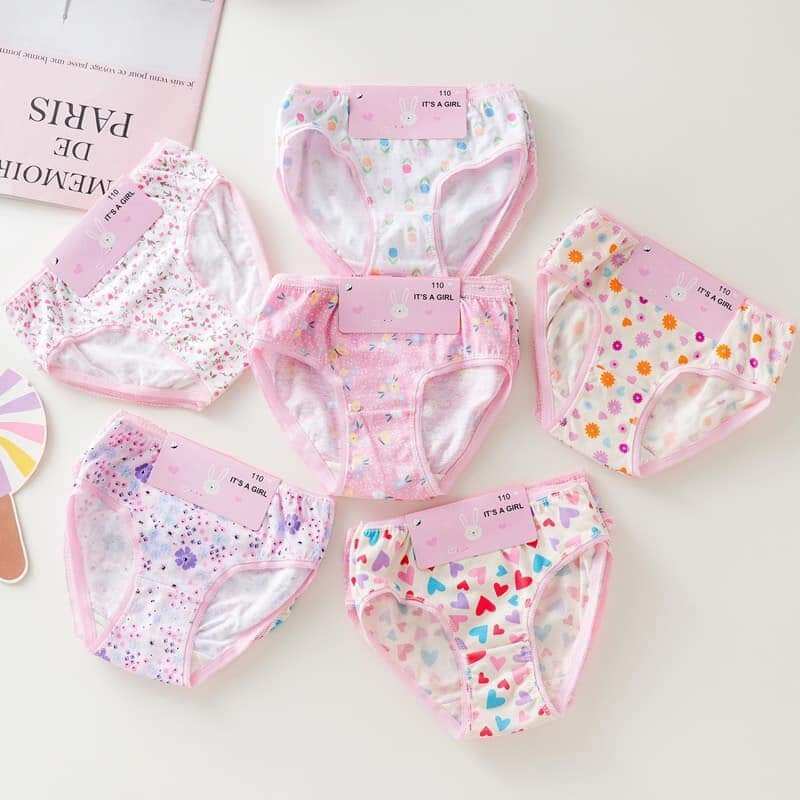 Sét 6 quần chíp bé gái