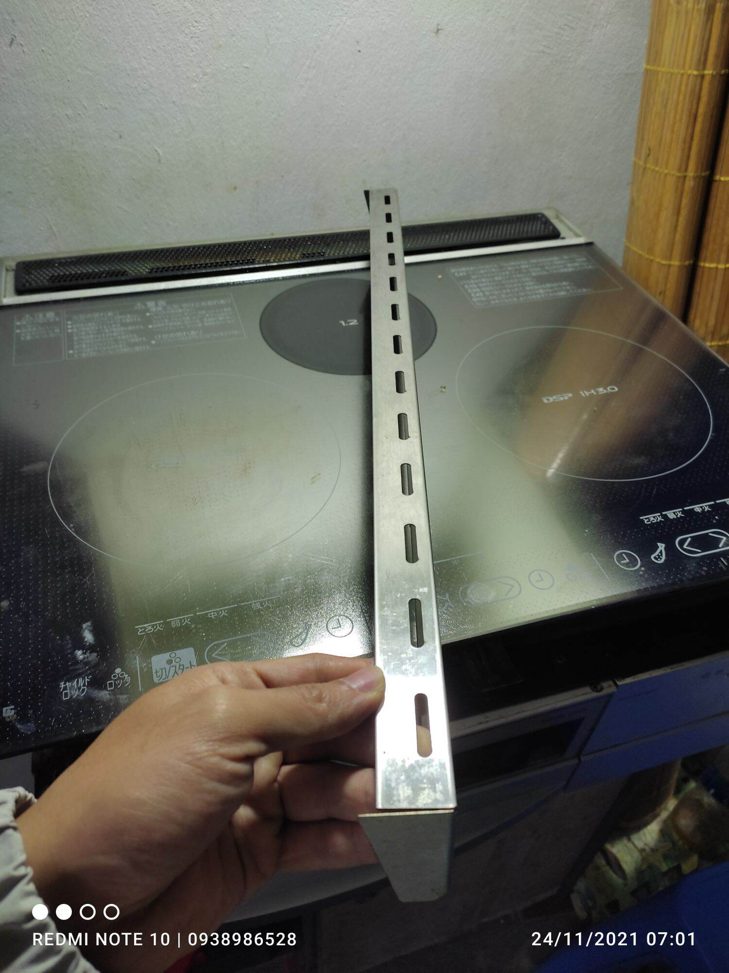 Chắn mỡ inox 304 cho bếp từ nội địa nhật size75