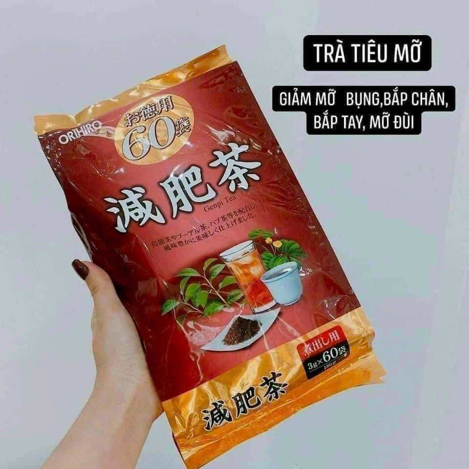TRÀ GIẢM MỠ BỤNG GENPI TEA ORIHIRO 60 gói
