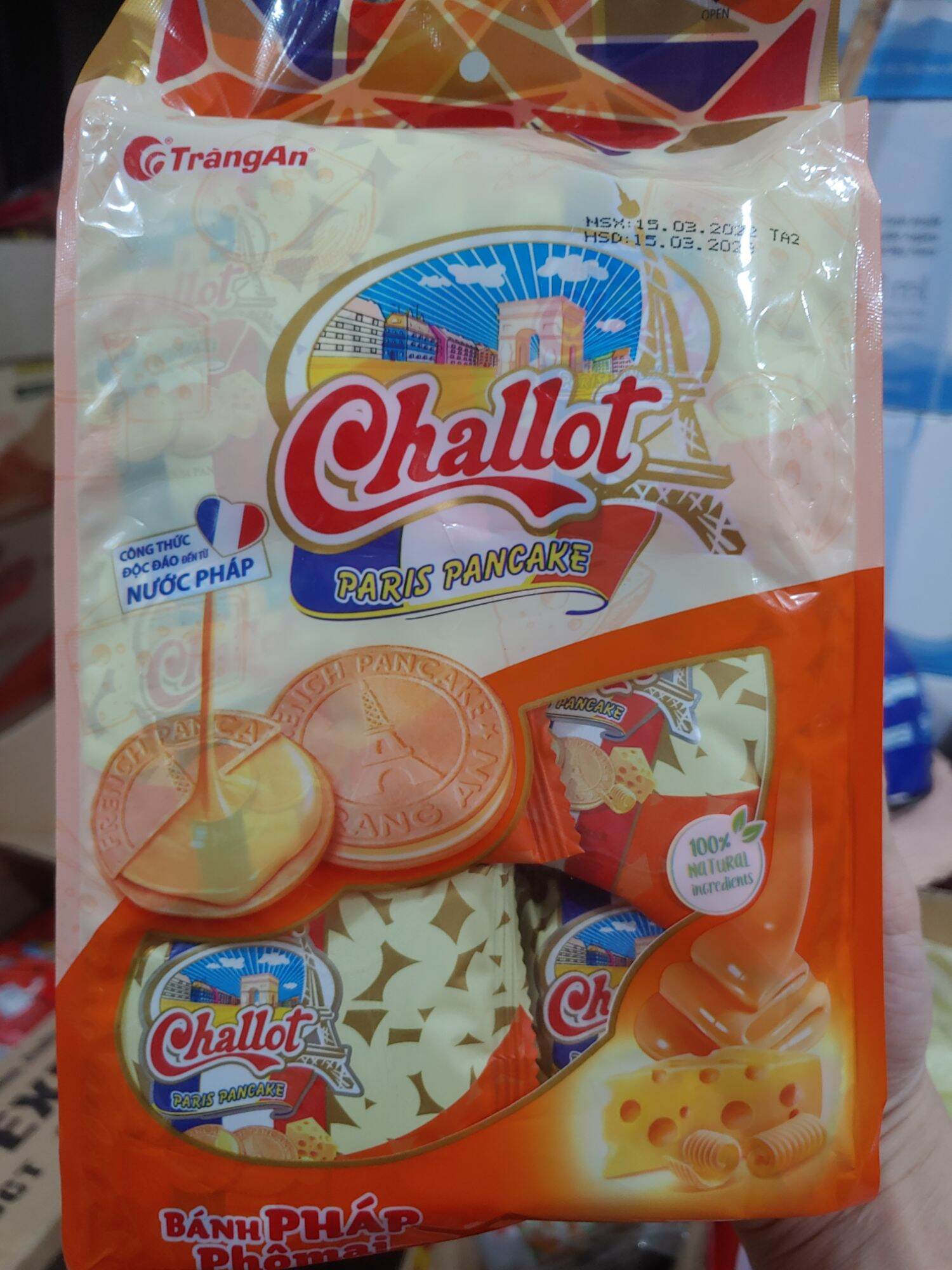 Bánh Challot tràng an các vị