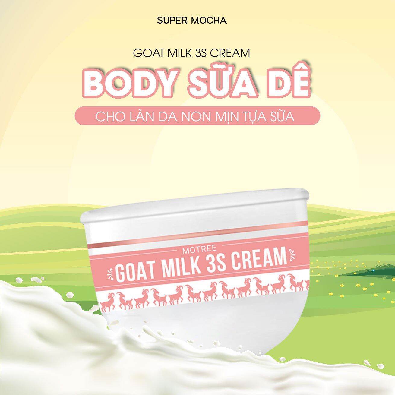 BODY SỮA DÊ SUPER MOCHA 250gr