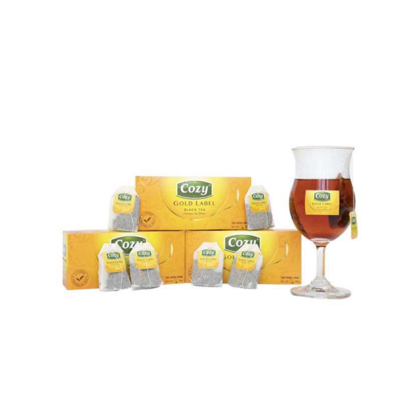 Trà Nhãn Vàng Cozy 100 Túi Lọc (100 túi*2gr)