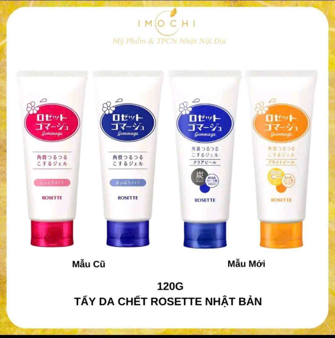 Tẩy tế bào chết Rosette Nhật 120gr ( dành cho mặt )