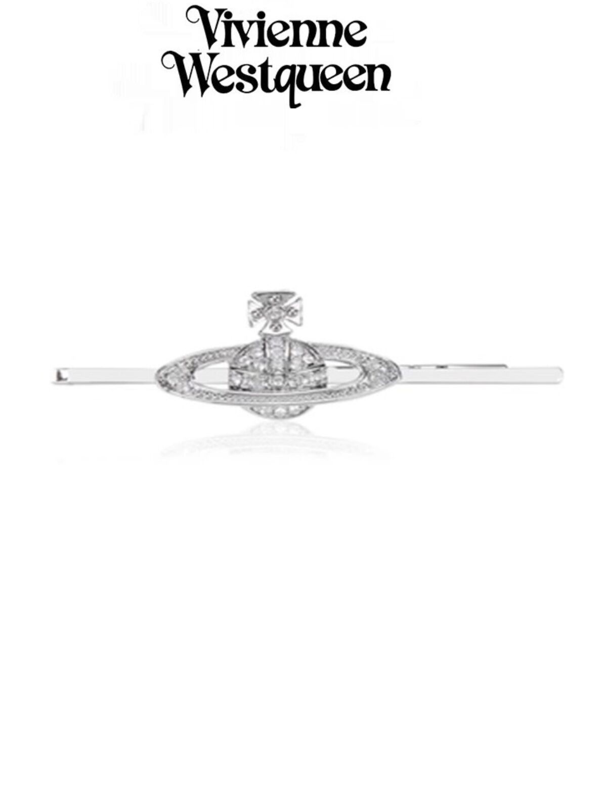 Vivienne Westqueen Cổ Điển Diamanted Mini Ngôi Sao Tóc Thiết Kế Ban Đầu Kẹp Bên Cạnh Phụ Kiện Tóc Của Xian Ying Lai