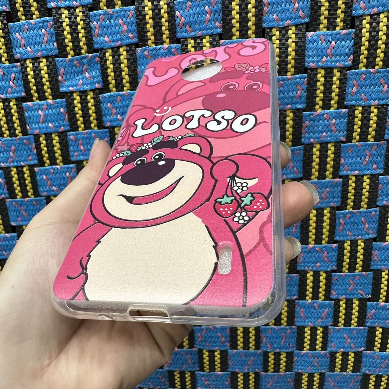 Case ốp lưng Nokia C10 C20 C30 dẻo gấu dâu lotso siêu dễ thương