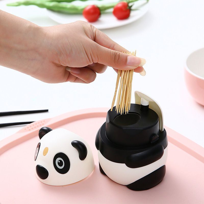 hộp đựng tăm gấu trúc