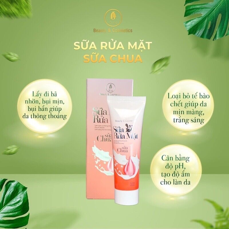 SỮA RỬA MẶT SỮA CHUA OLIC - trắng da, mờ nám (mẫu mới)