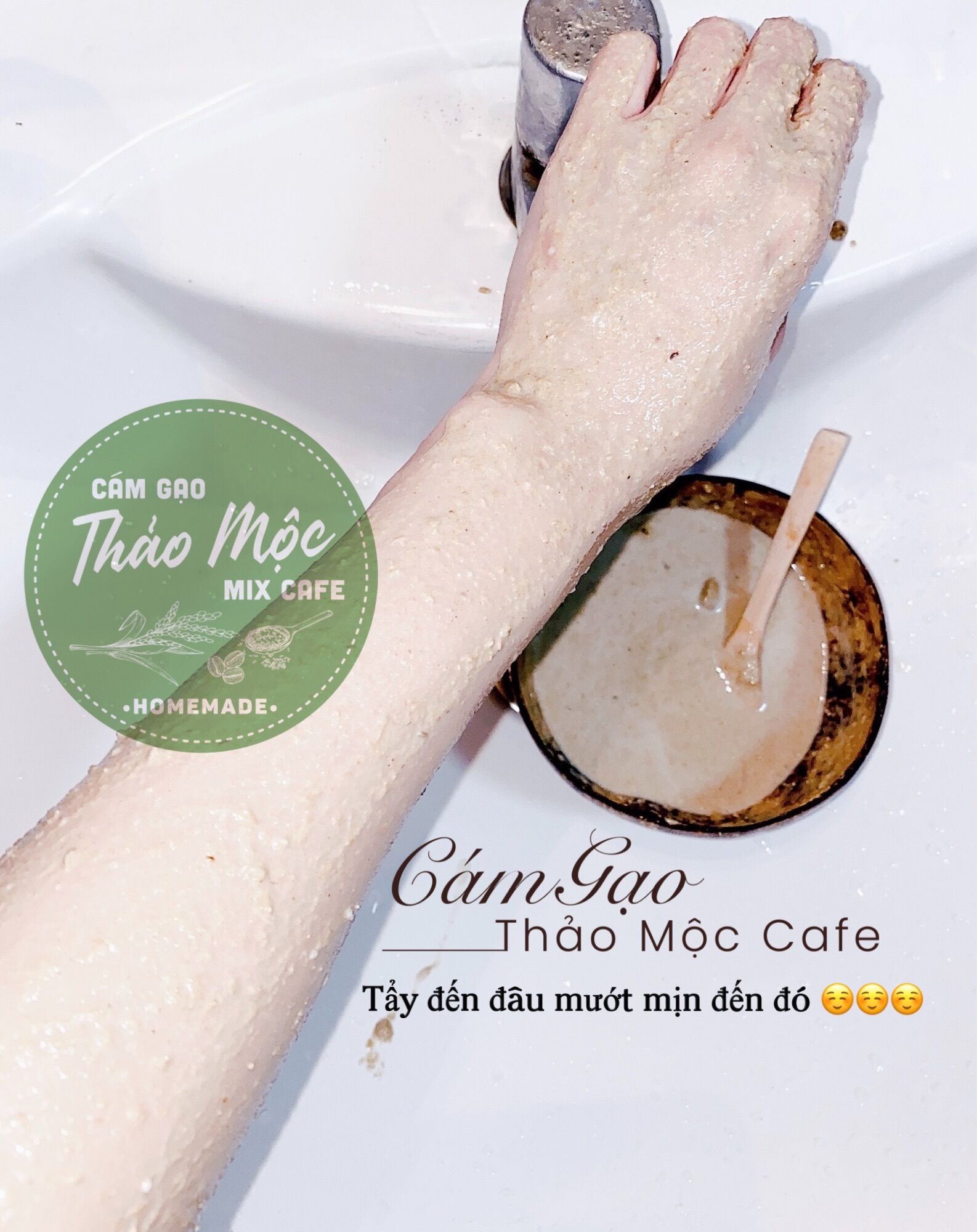 CÁM GẠO THẢO MỘC MIX CAFE - TÚI 500 GRAM