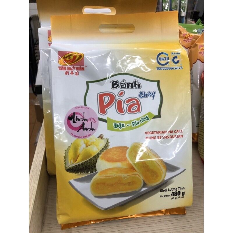 Bánh pía chay tân huê viên