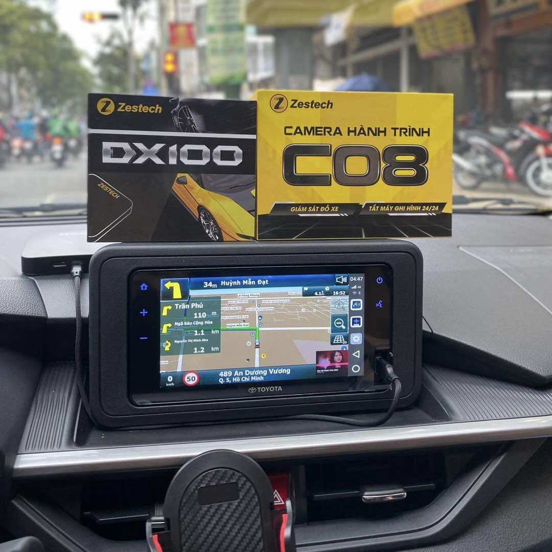 Android box ô tô Zestech DX100