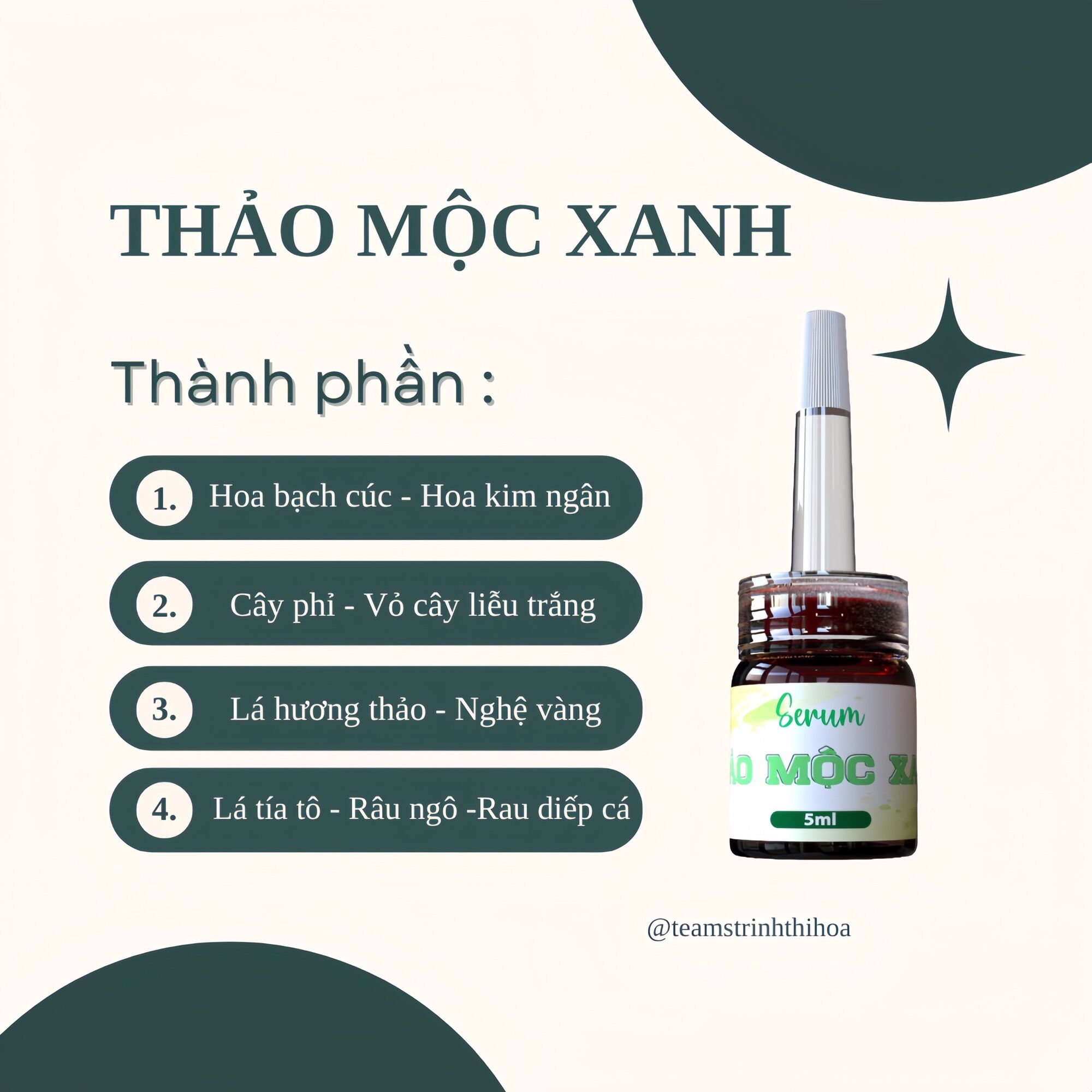 [Sẵn] Thảo Mộc Xanh 5ml