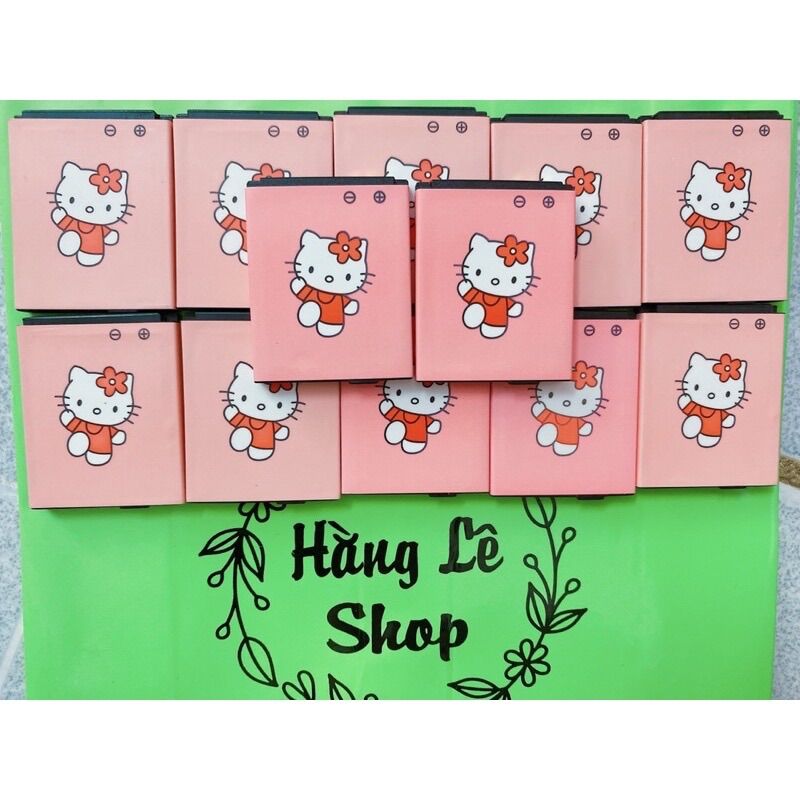 Pin bán lẻ dành cho điện thoại helle kitty