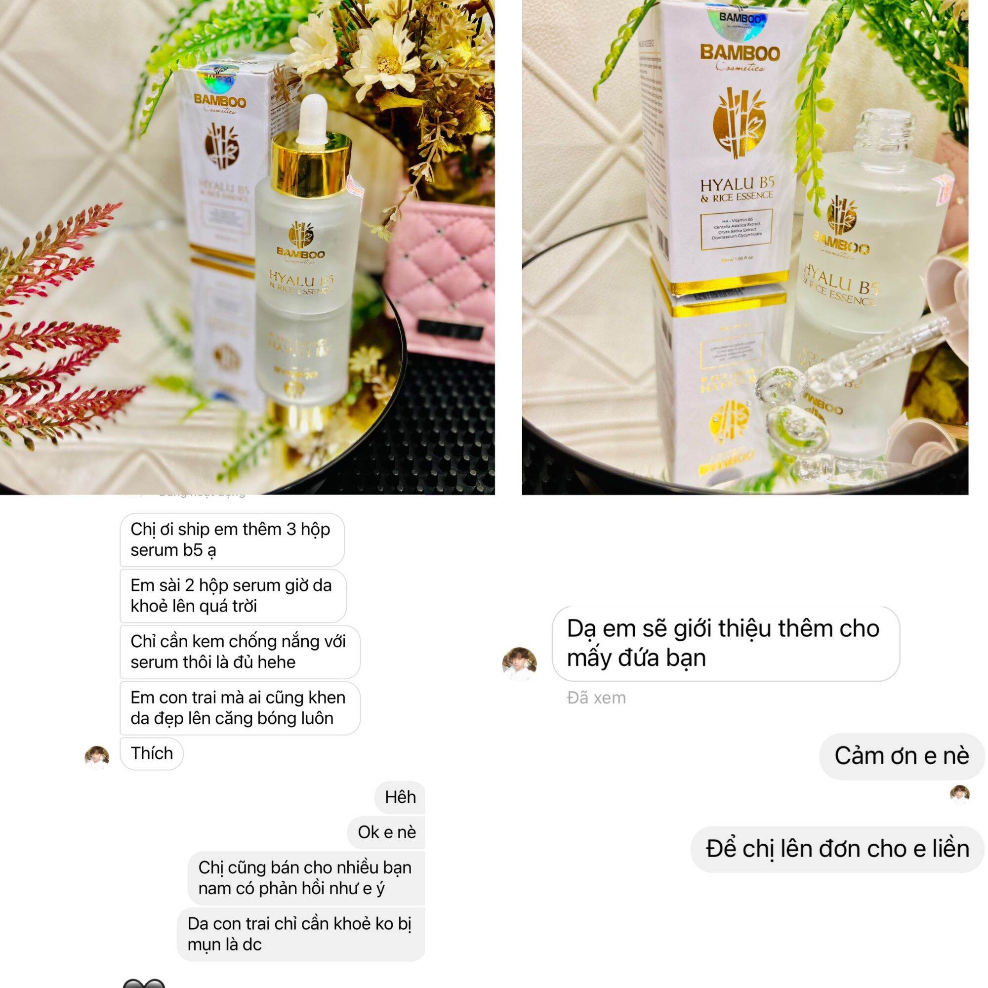 💥MẪU MỚI💥 SERUM B5 GẠO BAMBOO 30ML
