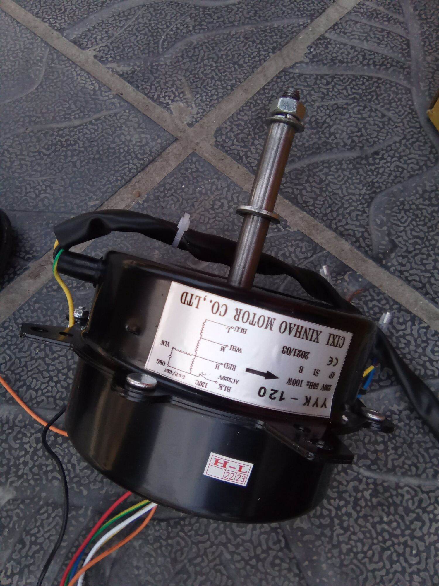 Động cơ quạt hơi nước  quay thuận