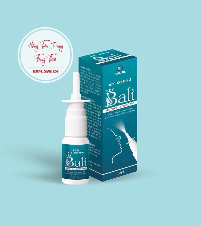 XỊT XOANG BALI 15ML