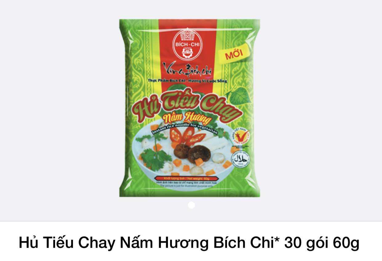 Combo 50 gói cháo 50gr Gạo lứt Bích Chi