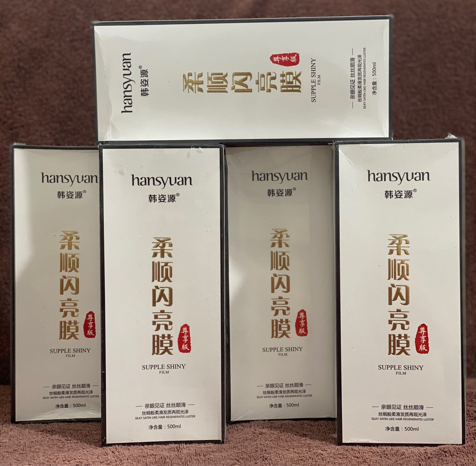 Kem Hấp Dầu và ủ dưỡng tóc Hansyuan 500ml