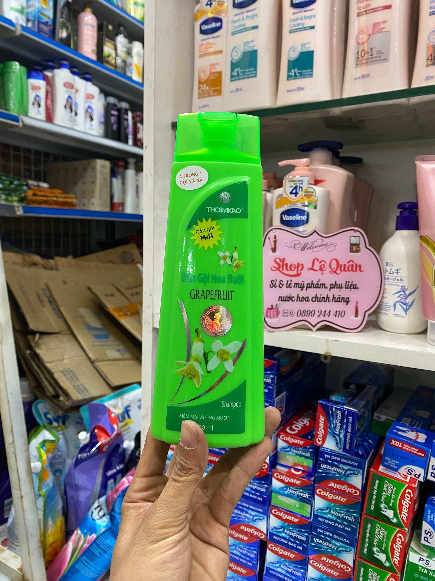 Dầu Gội Và Xả Hoa Bưởi Thorakao 400ml