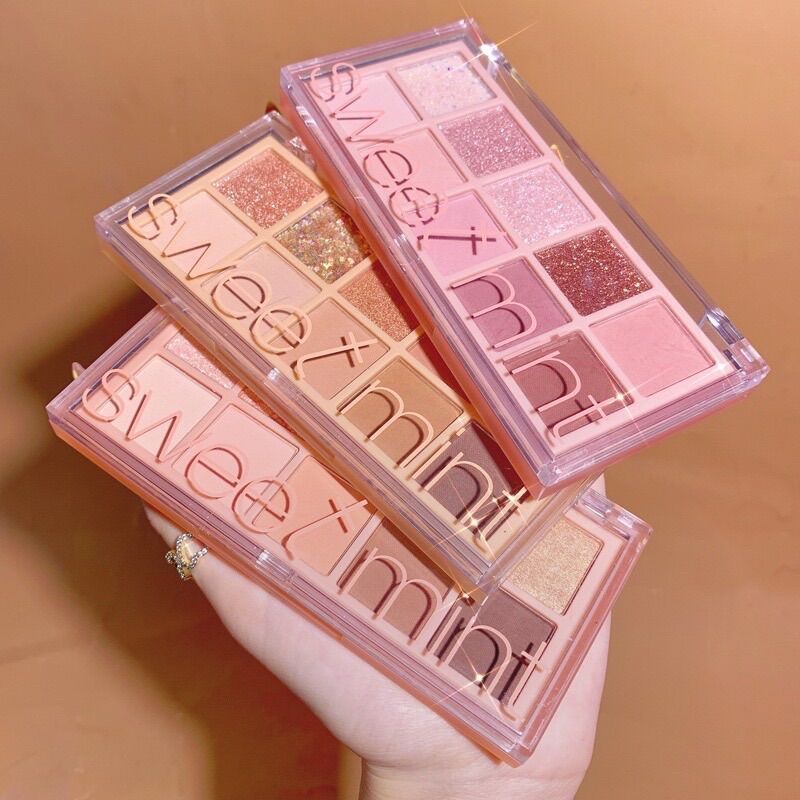Bảng mắt nhũ lì 10 màu Sweet Mint
