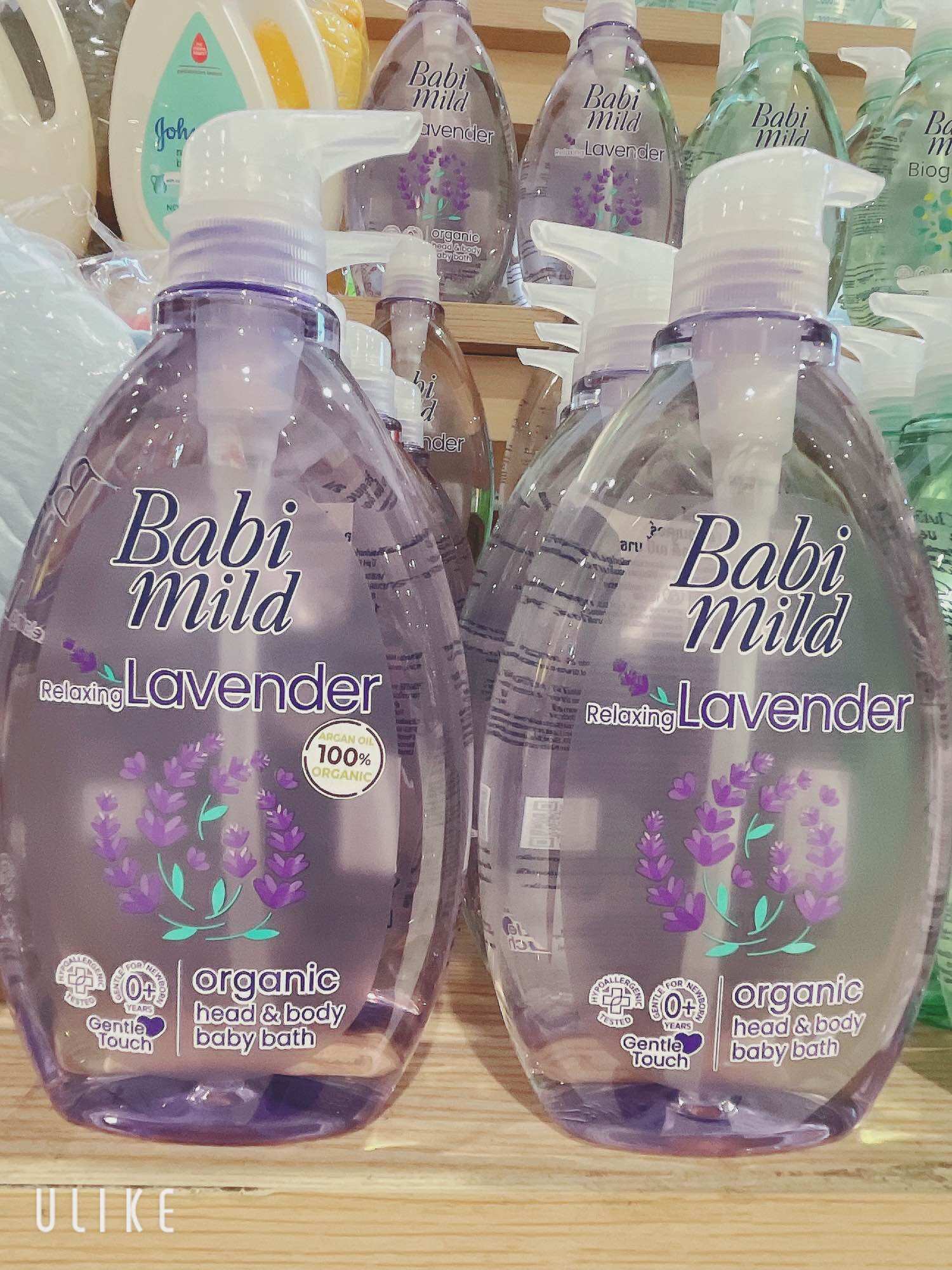 Tắm gội Babi mild cho bé 800ml/380ml