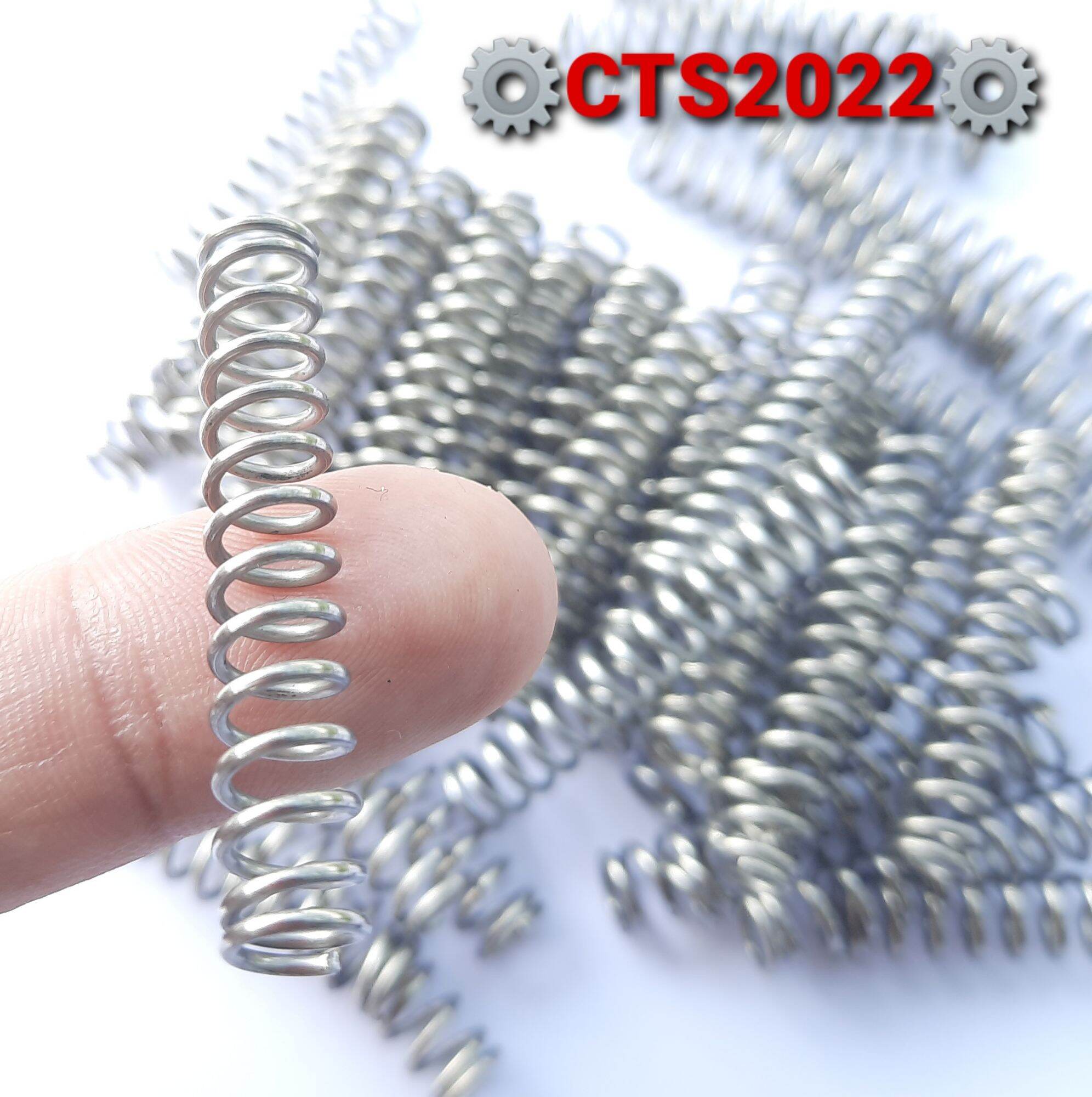 Lò xo nén inox304 phi 7mm sợi 1mm