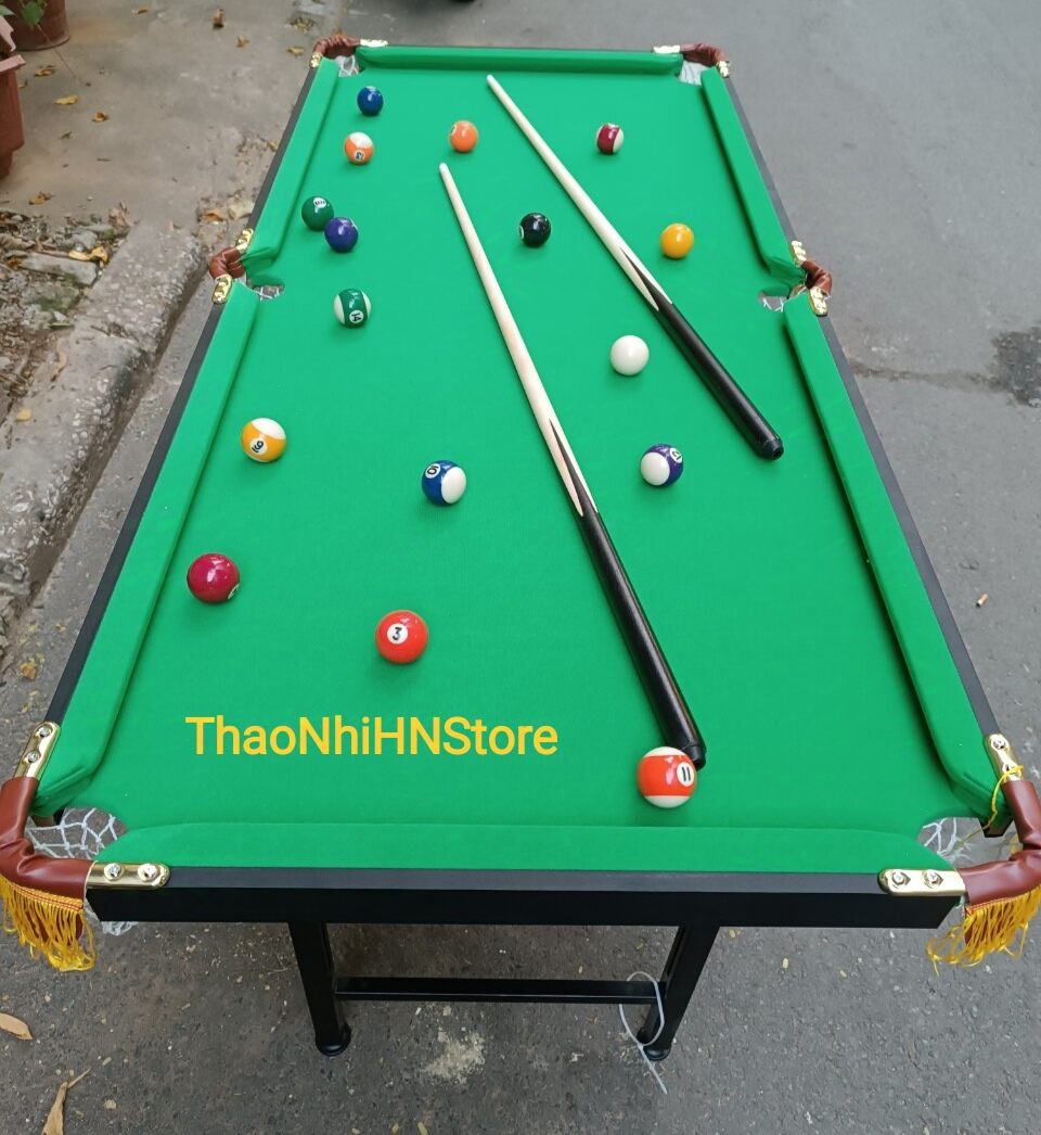 Bàn Bida Siêu Khủng Dài 1.4m, Bàn Bi A Loại To Nhất 140x65x82cm Cho Trẻ Em Và Người Lớn Size Lớn Nhất, Bi A 6 Lỗ
