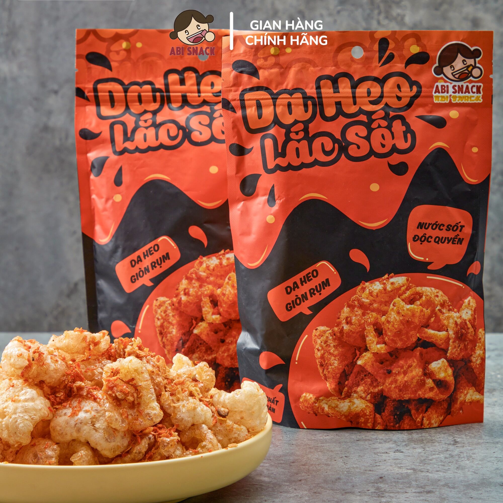 Da Heo Lắc Sốt Siêu Phẩm ABI SNACK
