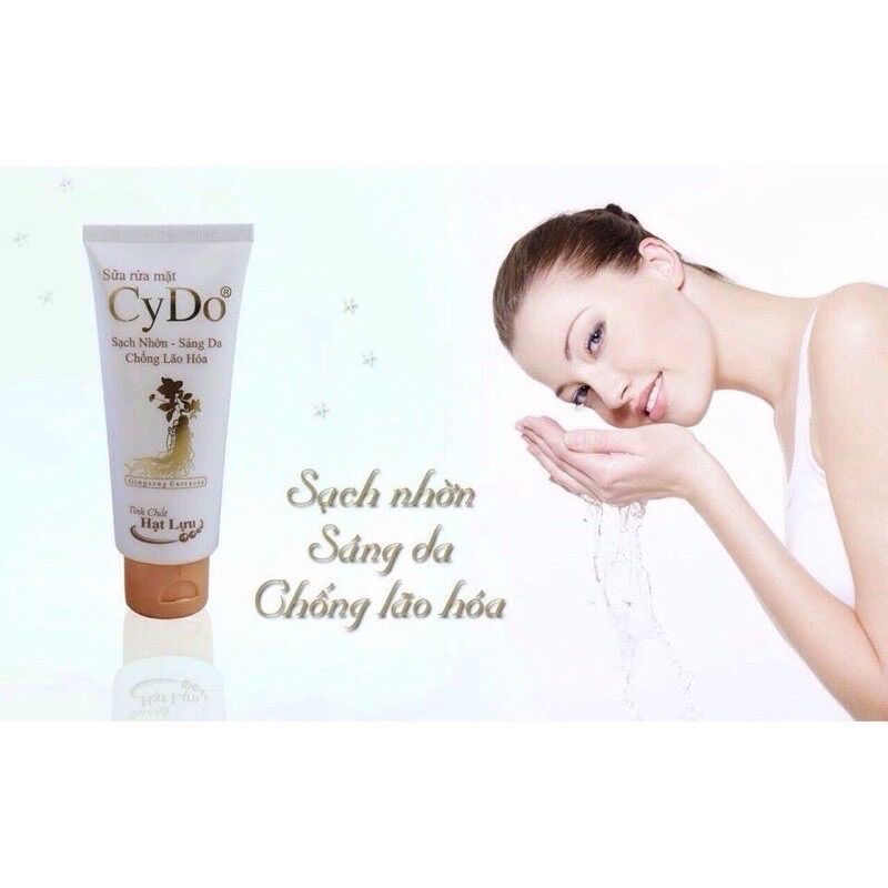 Sữa rửa mặt cydo sạch nhờn sáng da chống lão hoá